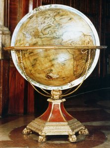 Globe terrestre, 1688